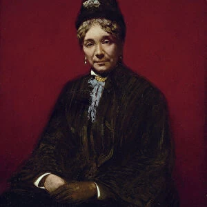 Mrs. Sanford Robinson Gifford (Mary Cecilia Gifford), 1878 (oil on paper mounted on canvas)