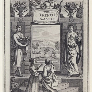 N de Bonnefons, The French Gardiner, Tr J Evelyn, J Crooke 1658 (b / w photo)