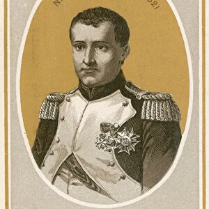 Napoleon 1er (colour litho)