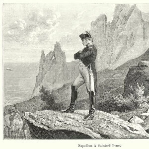 Napoleon a Sainte-Helene (engraving)