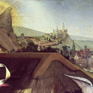 Nativity, c. 1425 (oil on panel) (detail of 128673)