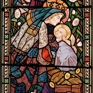 Nativity, c. 1860 (stained glass)