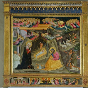 Nativity (tempera on wood)