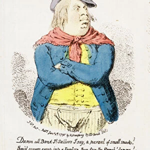 Naval Eloquence, published by Hannah Humphrey in 1795 (hand-coloured engraving