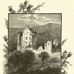 Neidpath Castle (engraving)