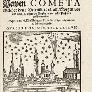 A new Comet viewed from Augspurg, Germany on 1 December, 1618, from Cometen Historia