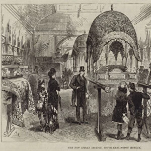 The New Indian Section, South Kensington Museum (engraving)