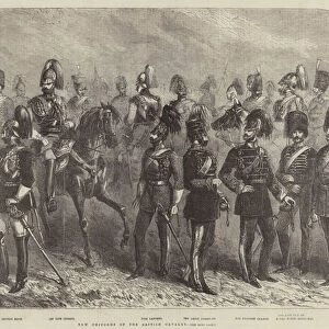 New Uniforms of the British Cavalry (engraving)