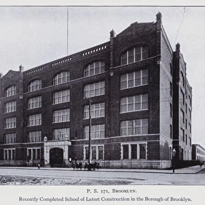 New York School Enquiry, 1911-13: Ps 171, Brooklyn (b / w photo)