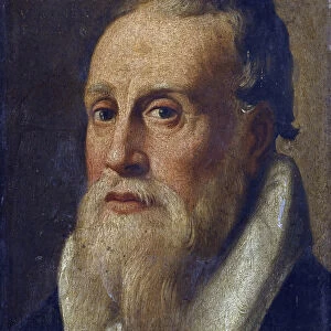 Nicolas de Verone (14eme siecle) - Portrait of the poet Nicolo da Verona par Anonymous