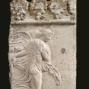 Nike dancing, fragment of the Campana plaque, 1st-2nd AD (stone)