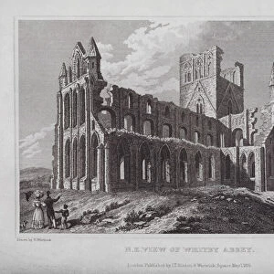 North East View of Whitby Abbey (engraving)