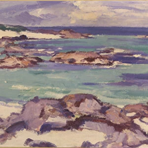 The North Shore, Iona (oil on canvas)