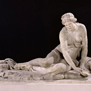 Nymph with a Shell, 1683-85 (marble)