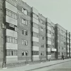 Oban Estate, London, 1936 (b / w photo)