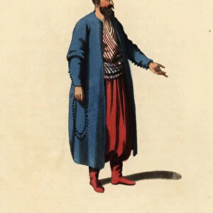 Officer of the Janissaries or Ottoman infantry