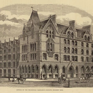 Offices of the Prudential Assurance Company, Holborn Bars (engraving)