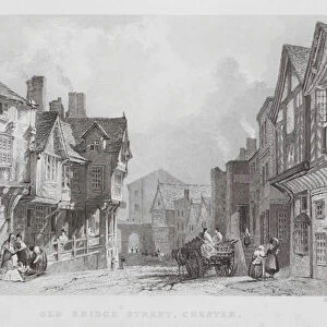 Old Bridge Street, Chester (engraving)