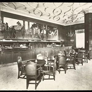 The Old King Cole Bar at the Hotel Knickerbocker, 1906 (silver gelatin print)