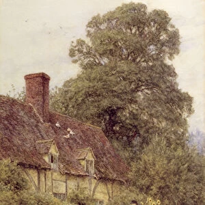 Old Post Office, Brook, near Witley, Surrey (w / c on paper)