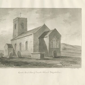 Onecote Church: sepia wash drawing, 1847 (drawing)
