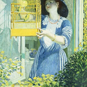 The Open Window, (oil on canvas)