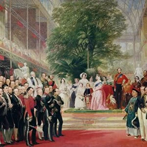 The Opening of the Great Exhibition, 1851-52 (oil on canvas)