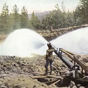 Oregon: Placer Mining in Southern Oregon (photo)