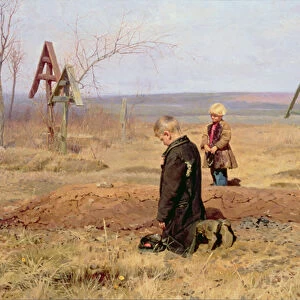 The Orphans, 1891 (oil on canvas)