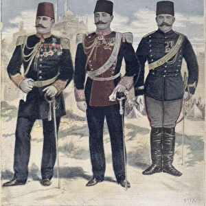 The Ottoman Army, 1895 (colour litho)