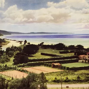 Overlooking Lorne (colour photo)