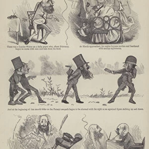 Page from The British Working Man or One Who Does Not Believe In Him (engraving)