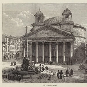 The Pantheon, Rome (engraving)