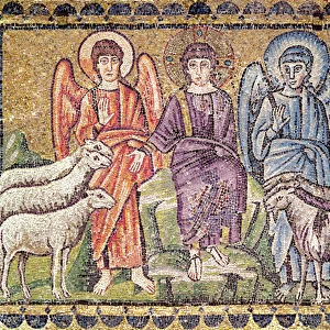 The Parable of the Good Shepherd Separating the Sheep from the Goats, Scenes