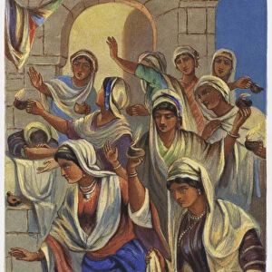 Parables of Jesus Christ: The Bridegroom Cometh (chromolitho)