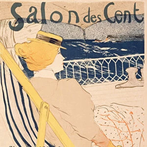 The Passenger from Cabin 54 - Sailing in a Yacht, 1896 (colour litho)