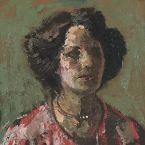 The Pearl Necklace, c. 1907-08 (oil on canvas)