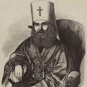 Philarete, Metropolitan of Moscow (engraving)