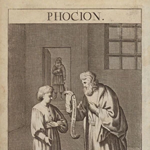 Phocion, Athenian statesman and general (engraving)
