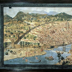 "Pianta della Catena"map of the city of Florence"