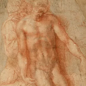 Pieta, c. 1530-36 (red chalk)
