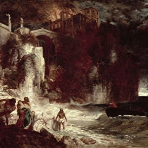 Pirate assault on a coastal fort, 1872