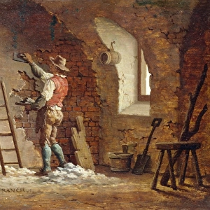 Plasterer, c. 1807 (oil on panel)