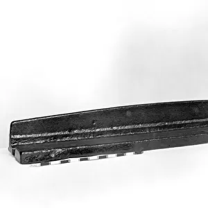 Plate rail from the Pen-y-darren Tramway, c. 1802 (cast iron)