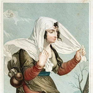 Pluviose (January / February) fifth month of the Republican Calendar, engraved by Tresca, c