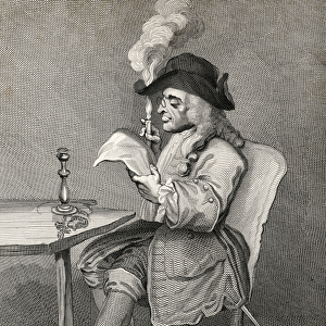 The Politician, from The Works of William Hogarth, published 1833 (litho)