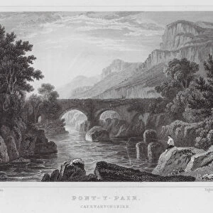Pont-y-Pair, Caernarvonshire (engraving)