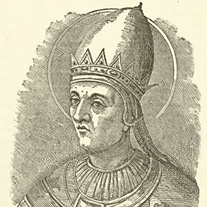 Pope Gregory VII, Hildebrand (engraving)