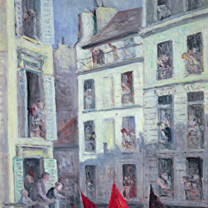 The Popular Front, c. 1936 (oil on canvas)