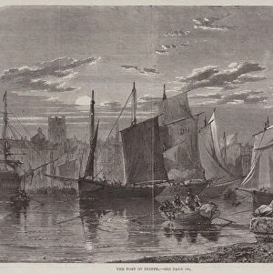 The Port of Dieppe (engraving)